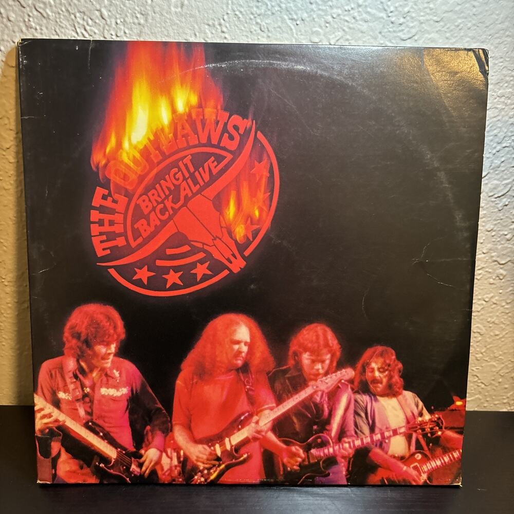 THE OUTLAWS - Bring It Back Alive - Live double album vinyl record lp 1978
